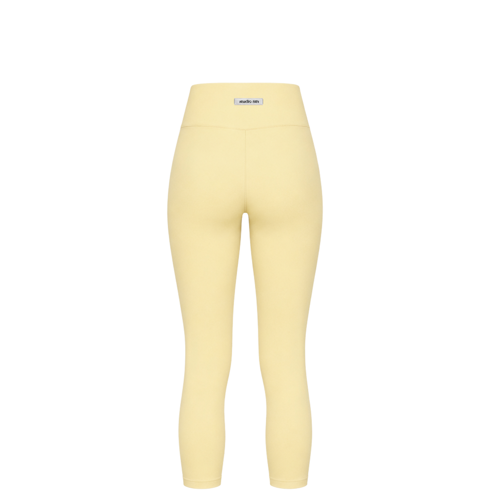Avaia Capri Legging - Butter Yellow