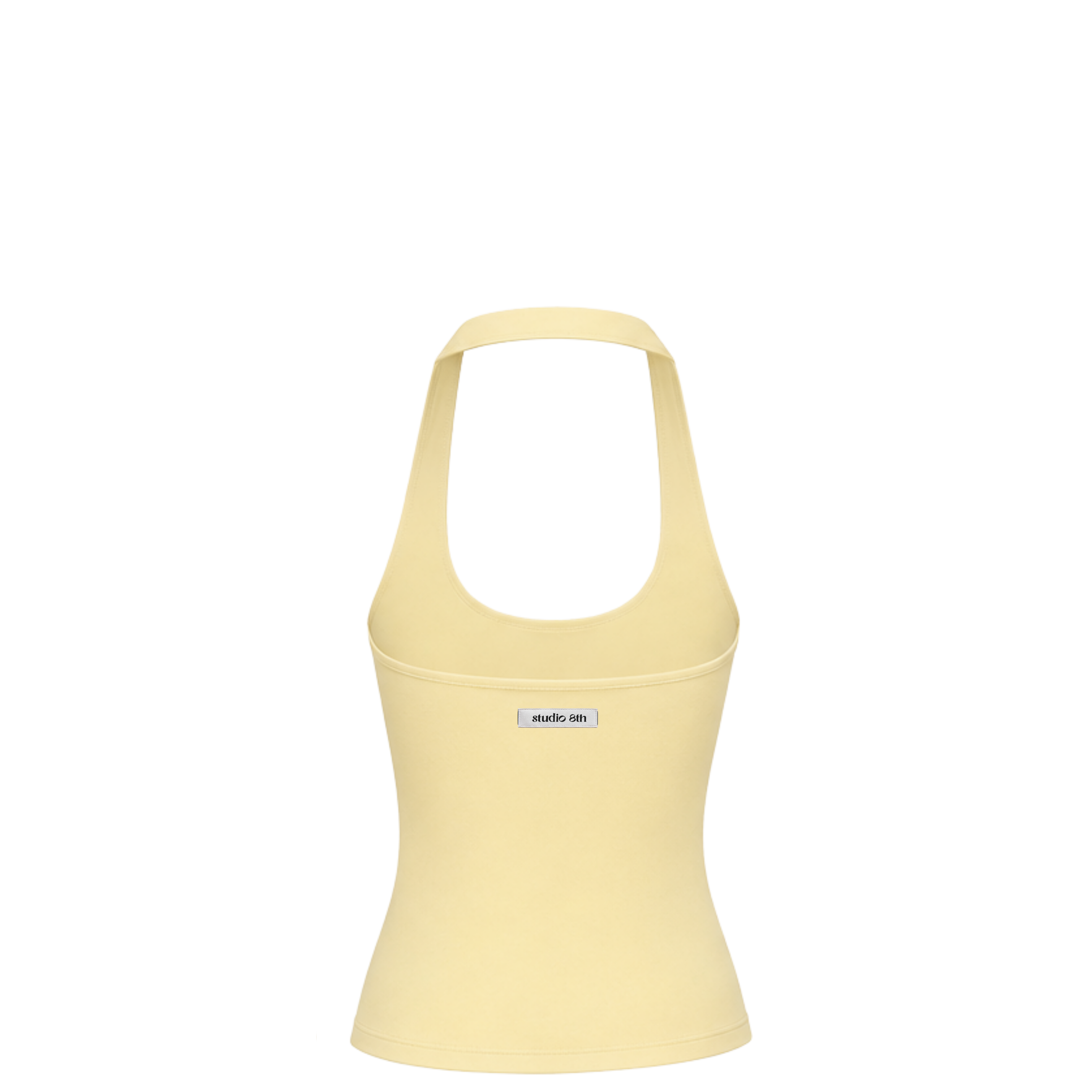 Avaia Halter Top - Butter Yellow